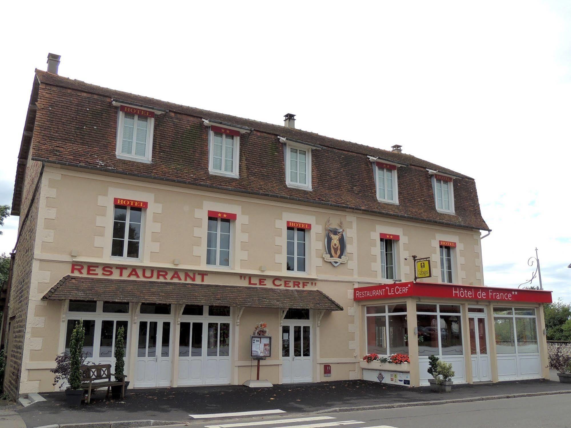 Logis Hotel De France Restaurant Grill Домфро Екстериор снимка